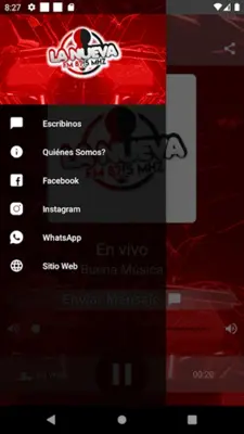 FM La nueva 87.5 android App screenshot 1